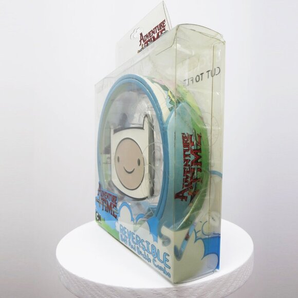 NIB RARE Adventure Time Adjustable Reversible Belt Buckle Combo Finn the Human - Picture 2 of 7